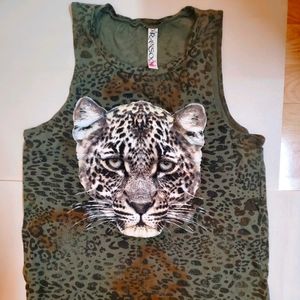 NWOT PASION Safari Tank Tops